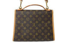 Load image into Gallery viewer, 極美品 LOUIS VUITTON ルイヴィトン ショルダーバッグ ハンドバッグ 2way ベルニア M51122 モノグラムキャンバス レザー ブラウン 中古 4b003479