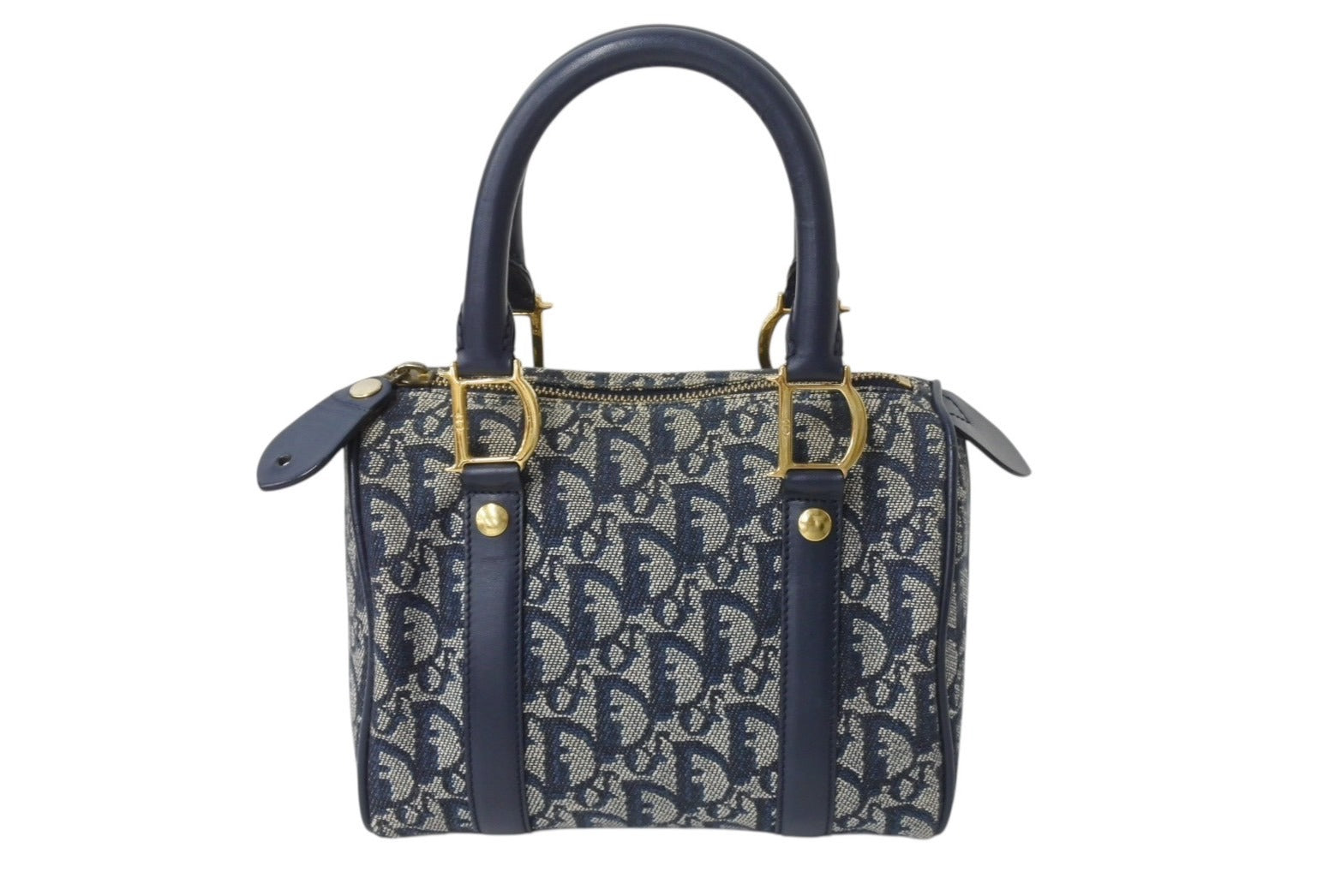 ChristianDior　クリスチャンディオール　ボストンバッグ　バンドバッグ Christian Dior】クリスチャンディオール『ロゴ ミニボストンバッグ