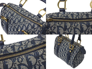 ChristianDior　クリスチャンディオール　ボストンバッグ　バンドバッグ Christian Dior】クリスチャンディオール『ロゴ ミニボストンバッグ