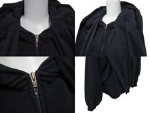 画像をギャラリービューアに読み込む, BALENCIAGA バレンシアガ UNITY SPORTS ICON ジップアップフーディー パーカー 794030 サイズ2 チャコール 美品 中古 4b003489