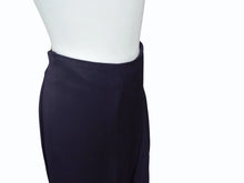 画像をギャラリービューアに読み込む, CELINE セリーヌ フィービー期 ロングスカート 2 2H94 サイズ36 アシンメトリー マーメイド ネイビー 変形 美品 中古 4b003498