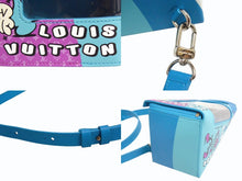 画像をギャラリービューアに読み込む, 新品未使用 LOUIS VUITTON ルイヴィトン サンドウィッチ ボックス 2WAY ショルダーバッグ M82029 ICチップ 23SS ブルー 中古 4b003516