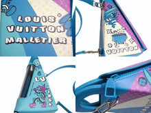 画像をギャラリービューアに読み込む, 新品未使用 LOUIS VUITTON ルイヴィトン サンドウィッチ ボックス 2WAY ショルダーバッグ M82029 ICチップ 23SS ブルー 中古 4b003516