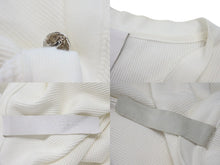 画像をギャラリービューアに読み込む, CHROME HEARTS クロムハーツ 長袖Ｔシャツ ロンT サーマル セメタリークロス レザーパッチ ホワイト コットン サイズXL 美品 中古 4b003518