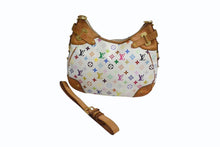 Load image into Gallery viewer, LOUIS VUITTON ルイヴィトン ショルダーバッグ グレタ M40195 モノグラム マルチカラー ホワイト 美品 中古 4b003524