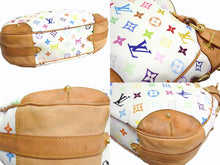 Load image into Gallery viewer, LOUIS VUITTON ルイヴィトン ショルダーバッグ グレタ M40195 モノグラム マルチカラー ホワイト 美品 中古 4b003524