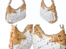 Load image into Gallery viewer, LOUIS VUITTON ルイヴィトン ショルダーバッグ グレタ M40195 モノグラム マルチカラー ホワイト 美品 中古4b003525