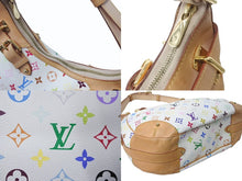 Load image into Gallery viewer, LOUIS VUITTON ルイヴィトン ショルダーバッグ グレタ M40195 モノグラム マルチカラー ホワイト 美品 中古4b003525