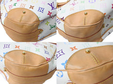 Load image into Gallery viewer, LOUIS VUITTON ルイヴィトン ショルダーバッグ グレタ M40195 モノグラム マルチカラー ホワイト 美品 中古4b003525