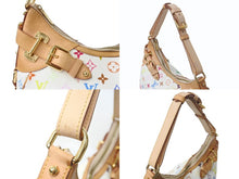 Load image into Gallery viewer, LOUIS VUITTON ルイヴィトン ショルダーバッグ グレタ M40195 モノグラム マルチカラー ホワイト 美品 中古4b003525