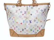 Load image into Gallery viewer, LOUISVUITTON ルイヴィトン シャーリーンGM トートバッグ M93214 モノグラム マルチカラー PVC ヌメ革 美品 中古 4b003526