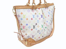 Load image into Gallery viewer, LOUISVUITTON ルイヴィトン シャーリーンGM トートバッグ M93214 モノグラム マルチカラー PVC ヌメ革 美品 中古 4b003526