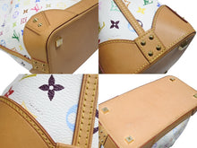 Load image into Gallery viewer, LOUISVUITTON ルイヴィトン シャーリーンGM トートバッグ M93214 モノグラム マルチカラー PVC ヌメ革 美品 中古 4b003526