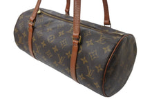 Load image into Gallery viewer, LOUIS VUITTON ルイヴィトン モノグラム パピヨン 30 ハンドバッグ M51365 ブラウン ロゴ ゴールド金具 美品 中古 4b003529