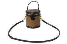 画像をギャラリービューアに読み込む, 極美品 LOUIS VUITTON ルイヴィトン カンヌ ショルダーバッグ M43986 モノグラムリバース ブラウン ブラック 中古 4b003536