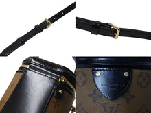 画像をギャラリービューアに読み込む, 極美品 LOUIS VUITTON ルイヴィトン カンヌ ショルダーバッグ M43986 モノグラムリバース ブラウン ブラック 中古 4b003536
