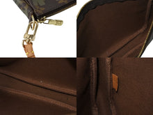 Load image into Gallery viewer, 極美品 LOUIS VUITTON ルイヴィトン ポシェットアクセソワールモノグラムグラフィティ M92191 ハンドバッグ カーキ 中古 4b003539