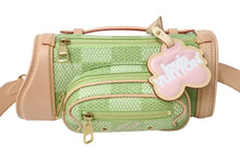 Load image into Gallery viewer, 極美品 LOUIS VUITTON ルイヴィトン ミニ ゴルフバッグ 2WAYバッグ N40635 ダミエ ゴルフキャンバス Tyler,The Creator グリーン 中古 4b003543