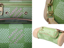 Load image into Gallery viewer, 極美品 LOUIS VUITTON ルイヴィトン ミニ ゴルフバッグ 2WAYバッグ N40635 ダミエ ゴルフキャンバス Tyler,The Creator グリーン 中古 4b003543