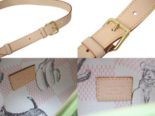 Load image into Gallery viewer, 極美品 LOUIS VUITTON ルイヴィトン ミニ ゴルフバッグ 2WAYバッグ N40635 ダミエ ゴルフキャンバス Tyler,The Creator グリーン 中古 4b003543