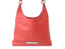 画像をギャラリービューアに読み込む, CHROME HEARTS クロムハーツ ダガー ショルダーバッグ ワンショルダーバッグ レッド レザー シルバー925 美品 中古 4b003553