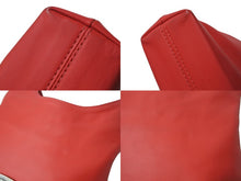 画像をギャラリービューアに読み込む, CHROME HEARTS クロムハーツ ダガー ショルダーバッグ ワンショルダーバッグ レッド レザー シルバー925 美品 中古 4b003553