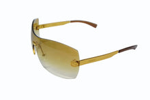 画像をギャラリービューアに読み込む, GUCCI グッチ インターロッキング GGロゴ サングラス ゴールド メタル GG1795 ゴールド金具 アイウェア 小物 美品 中古 4b003558