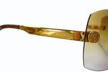 画像をギャラリービューアに読み込む, GUCCI グッチ インターロッキング GGロゴ サングラス ゴールド メタル GG1795 ゴールド金具 アイウェア 小物 美品 中古 4b003558