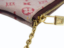 Load image into Gallery viewer, LOUIS VUITTON ルイヴィトン モノグラムミニ ポシェットクレ コインケース M92238 ピンク キャンバス ゴールド金具 美品 中古 4b003560