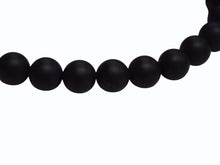 Load image into Gallery viewer, CHROME HEARTS クロムハーツ ビーズブレス ブレスレット オニキス シルバー925 ブラック シルバー925 サイズ8mm 美品 中古 4b003564