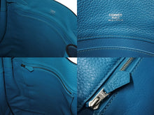 Load image into Gallery viewer, 極美品 HERMES エルメス ソーケリー26 ヴェルソ ワンショルダーバッグ □R刻印 トリヨンクレマンス コルヴェール ターコイズ シルバー金具 中古 4b003565