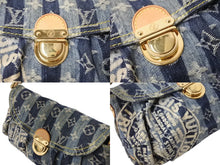 画像をギャラリービューアに読み込む, LOUIS VUITTON ルイヴィトン ミニプリーティ レイエ ショルダーバッグ M95333 モノグラムデニム ブルー 美品 中古 4b003566