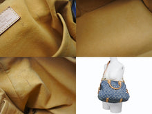 Load image into Gallery viewer, LOUIS VUITTON ルイヴィトン ネオカヴィMM ハンドバッグ M95349 2WAY モノグラム デニム ゴールド金具 美品 中古 4b003571