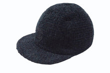 画像をギャラリービューアに読み込む, 極美品 CHANEL シャネル ツイード キャップ ハット 帽子 AA8562 サイズM ココマーク ブラック 刺繍 中古 4b003573