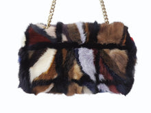 Load image into Gallery viewer, CHANEL シャネル チェーンワンショルダーバッグ 6番台 ココマーク ファー レザー マルチカラー ゴールド金具 美品 中古 4b003574