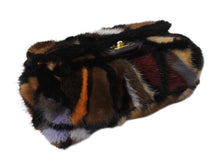 Load image into Gallery viewer, CHANEL シャネル チェーンワンショルダーバッグ 6番台 ココマーク ファー レザー マルチカラー ゴールド金具 美品 中古 4b003574