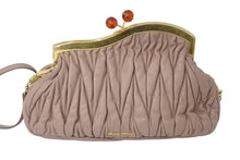 Load image into Gallery viewer, MIUMIU ミュウミュウ ハンドバッグ ショルダーバッグ 2way レザー ピンク ゴールド金具 美品 中古 4b003578