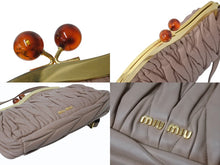 Load image into Gallery viewer, MIUMIU ミュウミュウ ハンドバッグ ショルダーバッグ 2way レザー ピンク ゴールド金具 美品 中古 4b003578