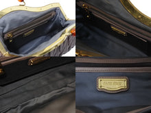 Load image into Gallery viewer, MIUMIU ミュウミュウ ハンドバッグ ショルダーバッグ 2way レザー ピンク ゴールド金具 美品 中古 4b003578