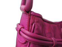Load image into Gallery viewer, 極美品 ChristianDior クリスチャンディオール トロッター ハンドバッグ レザー ジャガード パープル ピンク シルバー金具 中古 4b003579