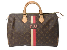 Load image into Gallery viewer, 極美品 LOUISVUITTON ルイヴィトン スピーディ35 ハンドバッグ マーカージュ M41524 モノグラムキャンバス ゴールド金具 ブラウン 中古 4b003580