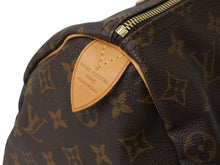 Load image into Gallery viewer, 極美品 LOUISVUITTON ルイヴィトン スピーディ35 ハンドバッグ マーカージュ M41524 モノグラムキャンバス ゴールド金具 ブラウン 中古 4b003580