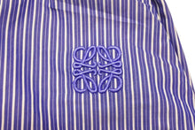 画像をギャラリービューアに読み込む, LOEWE ロエベ Striped Pyjama Trousers ストライプド パジャマトラウザーズ S359Y04X75 サイズL アナグラムロゴ刺繍 美品 中古 4b003583