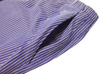 画像をギャラリービューアに読み込む, LOEWE ロエベ Striped Pyjama Trousers ストライプド パジャマトラウザーズ S359Y04X75 サイズL アナグラムロゴ刺繍 美品 中古 4b003583