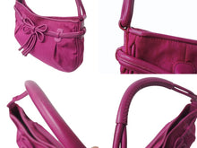 Load image into Gallery viewer, 極美品 ChristianDior クリスチャンディオール トロッター ハンドバッグ レザー ジャガード パープル ピンク シルバー金具 中古 4b003588