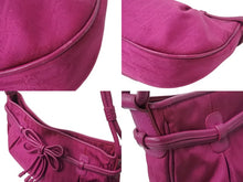 Load image into Gallery viewer, 極美品 ChristianDior クリスチャンディオール トロッター ハンドバッグ レザー ジャガード パープル ピンク シルバー金具 中古 4b003588