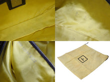 画像をギャラリービューアに読み込む, FENDI フェンディ フラワー デニム マンマバケット エンブロイダリー ワンショルダーバッグ 26424 刺繍 ネイビー シルバー金具 美品 中古 4b003591