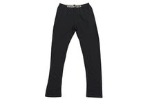 Load image into Gallery viewer, FOG ESSENTIALS エフオージーエッセンシャルズ ATHLETIC LEGロゴウエストゴムレギンス ブラック グレー サイズS 美品 中古 4b003594