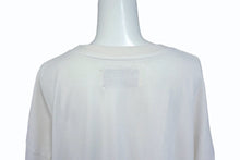 画像をギャラリービューアに読み込む, SATOSHI NAKAMOTO サトシナカモト 半袖Tシャツ サイズXL フェイスプリント ラインストーン ホワイト ブラック 良品 中古 4b003606