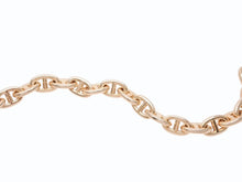 Load image into Gallery viewer, 新品同様 HERMES エルメス シェーヌダンクルPM ブレスレット フランス製 19コマ イエローゴールド 18k 58,5g 中古 4b003608